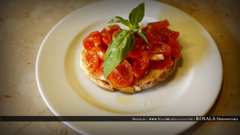 Bruschetta Pomodoro e Basilico